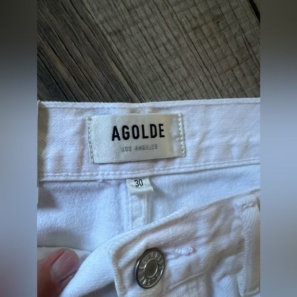 Agolde 90’s crop Mid Rise Loose Straight size 30 - Picture 4 of 5